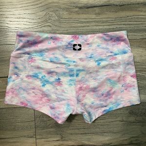 Rouen spandex shorts